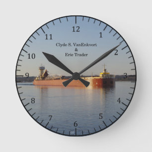 Reloj de Clyde S. VanEnkevort y Erie Trader