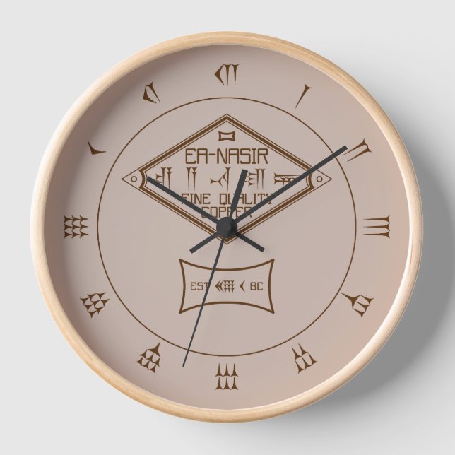 Reloj De Cobre De Calidad Ea-Nasir (Anverso)