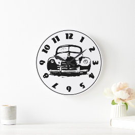 Reloj de coche retro