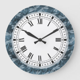 Reloj de cocina de estilo Art Nouveau de la libélu