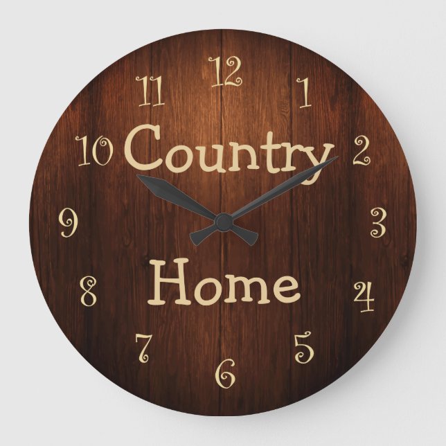Reloj de cocina en casa de campo (Anverso)