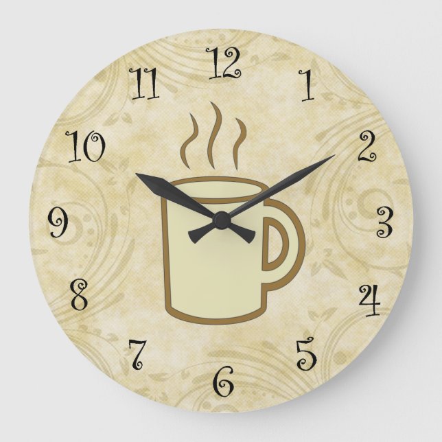 Reloj de cocina para café (Anverso)