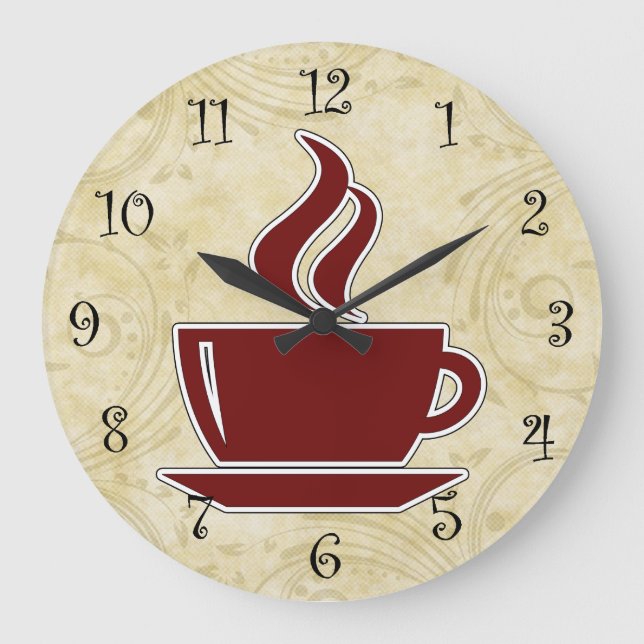 Reloj de cocina para café (Anverso)