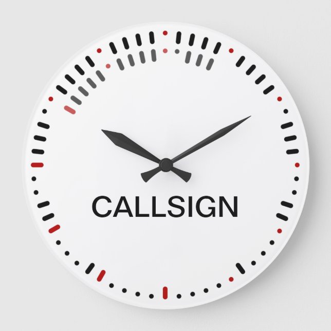 Reloj de código morse de estilo (Anverso)