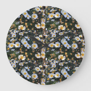 Reloj de colisiones florales