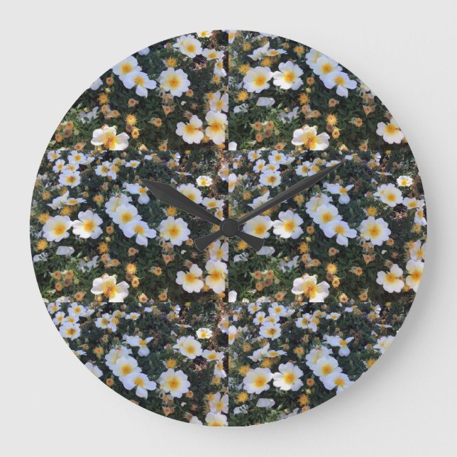 Reloj de colisiones florales (Anverso)