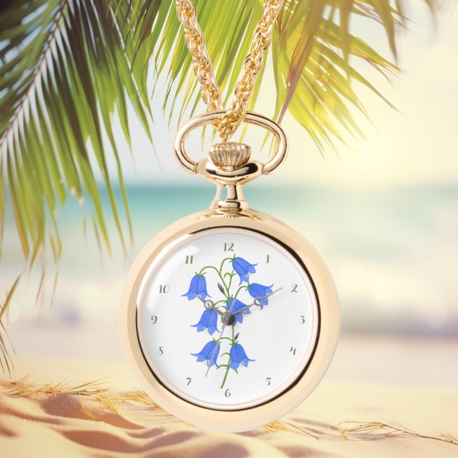 Reloj de collar de Bluebells con dígitos (Subido por el creador)