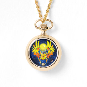 Reloj de collar de Scarab