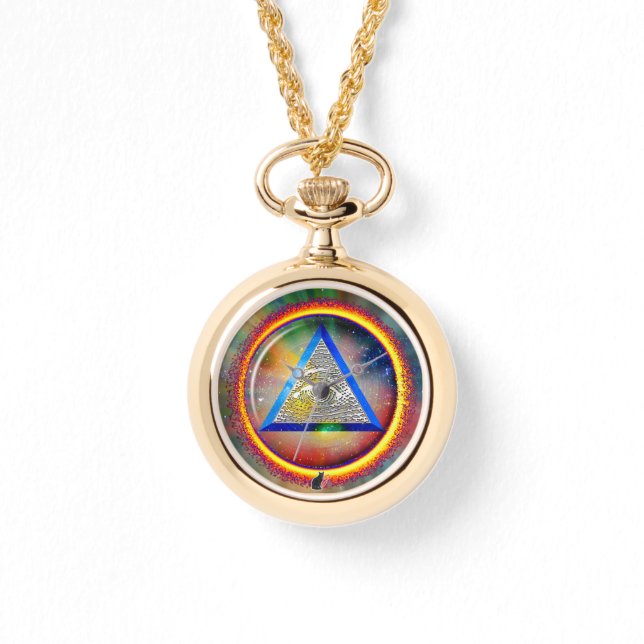 Reloj de Collar Lente de la Providencia (Anverso)