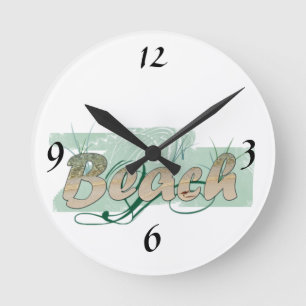 Reloj de colores de playa