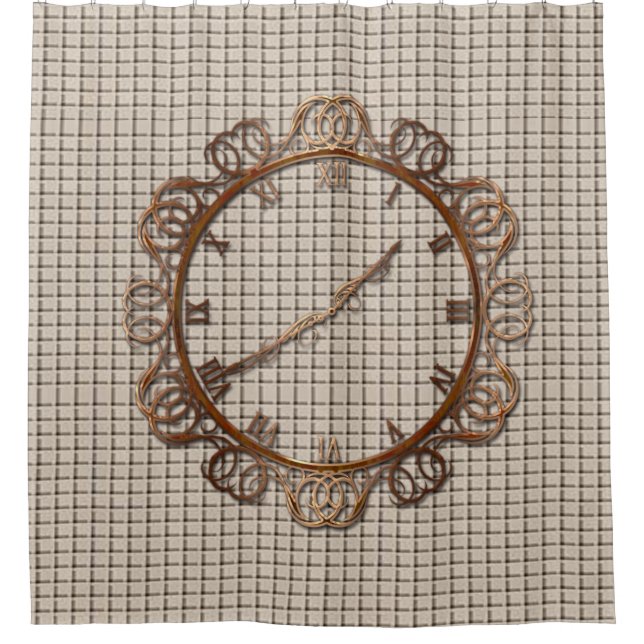 Reloj de cortina de ducha (Anverso)