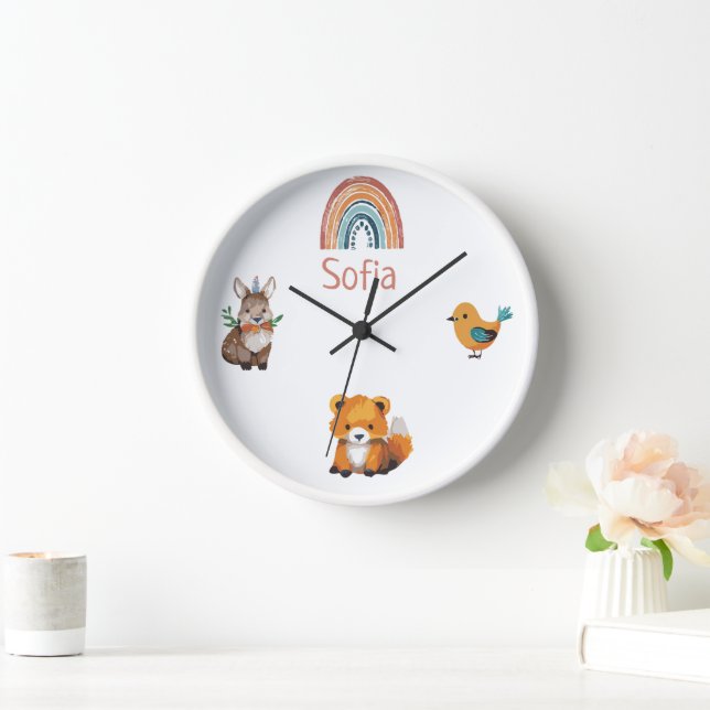 Reloj de crianza de animales de Woodland personali (Hogar)