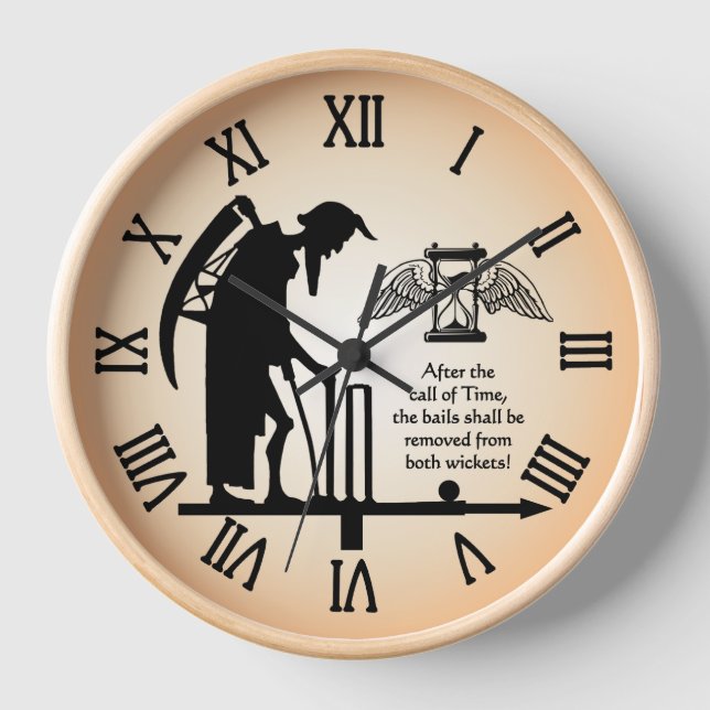 Reloj de cricket en el tiempo del viejo padre (Anverso)