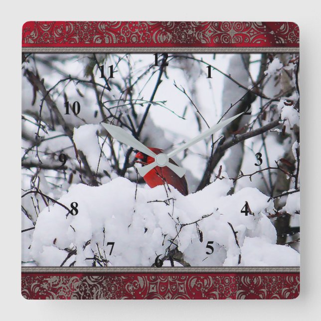 Reloj de cuadro del cardenal 6216 (Anverso)