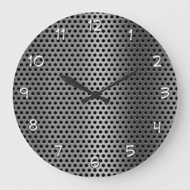 Reloj de decoración de pared masculina (Anverso)
