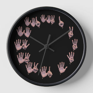 Reloj de dedos de mano