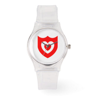 Reloj de día amoroso - transparente