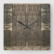 Reloj de dibujo africano