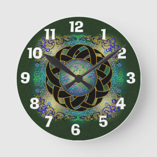 Reloj de diseño celta