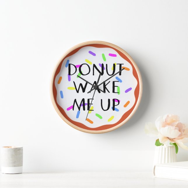 Reloj de donut dulce (Hogar)