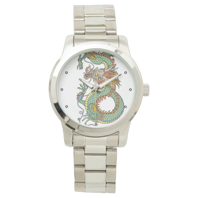 Reloj de dragón chino tradicional (Anverso)