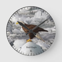 Reloj de Eagle calvo