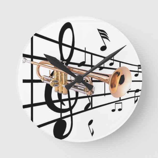 Reloj de escaño de trompeta (Anverso)