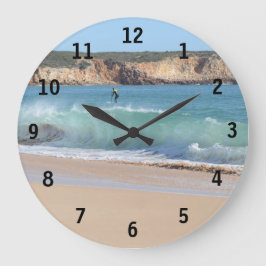 Reloj de escena de playa