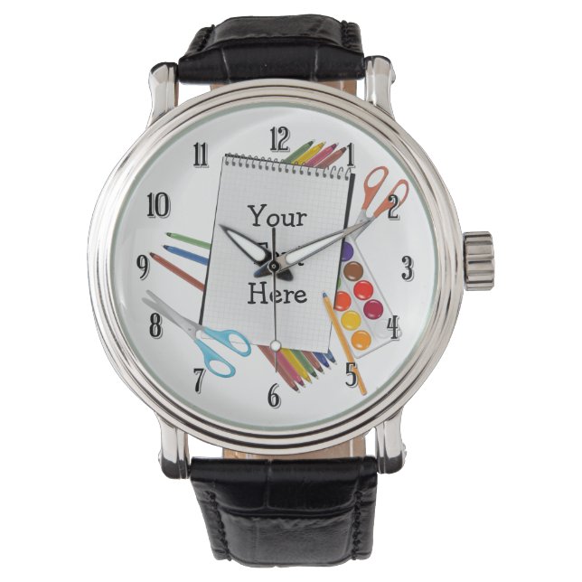 Reloj de escritura de artículos de artesanía perso (Anverso)