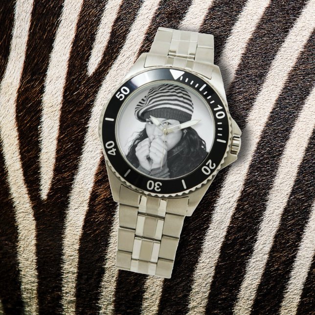 Reloj de escritura de plantilla de fotografía pers (Subido por el creador)