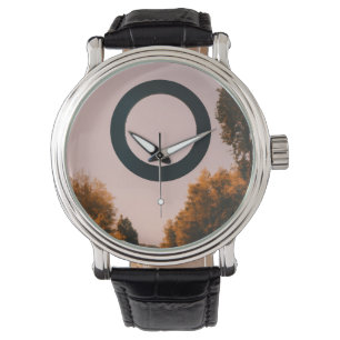 Reloj de escritura vintage para el tiempo de perma