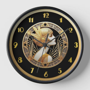 Reloj de estilo Art Deco