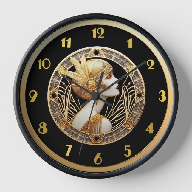 Reloj de estilo Art Deco (Anverso)
