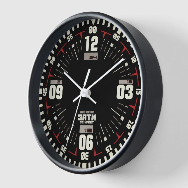 Reloj de estilo táctico moderno militar deportivo (Ángulo)