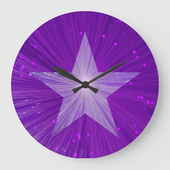 Reloj de estrella morada (Anverso)