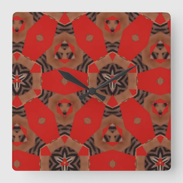 Reloj de estrellas rojas (Anverso)