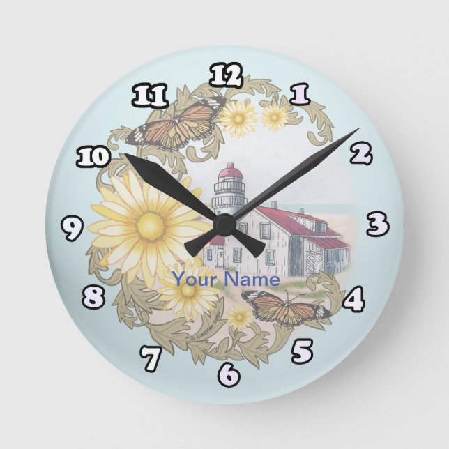 Reloj de faro de mariposa (Anverso)