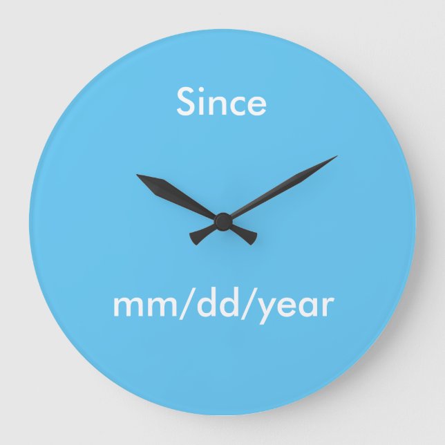 Reloj de fecha Sobrio (Anverso)