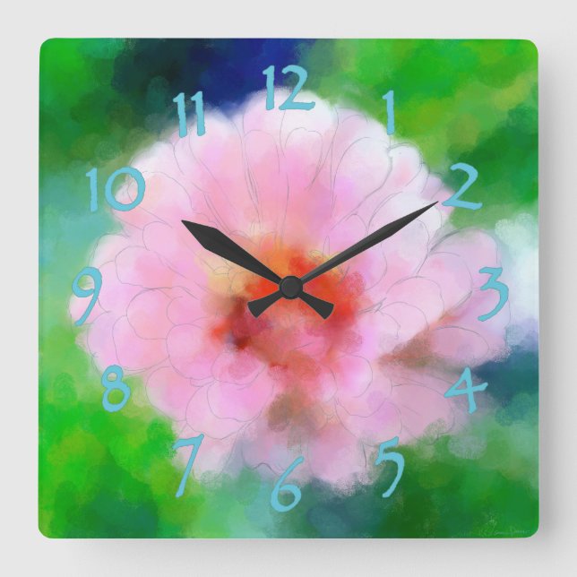 Reloj de flor de primavera (Anverso)