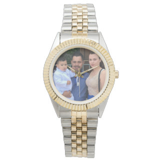 reloj de fotos de familia