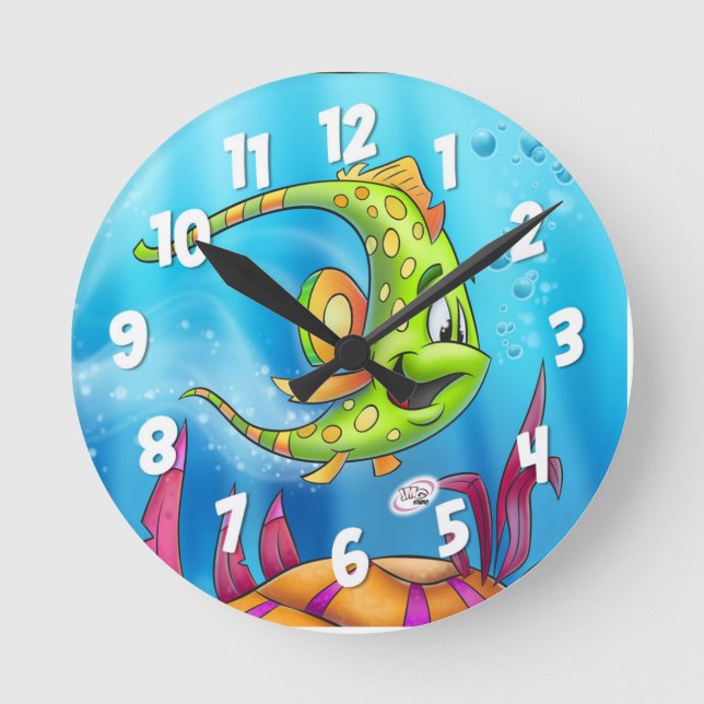Reloj de FriendFish lindo (Anverso)
