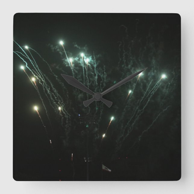 Reloj de fuegos artificiales (Anverso)