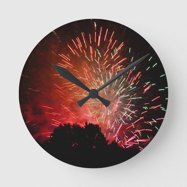 Reloj de fuegos artificiales (Anverso)