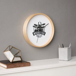 reloj de gafas de madera