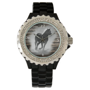 Reloj de Gallopaje de Caballos Silvestres