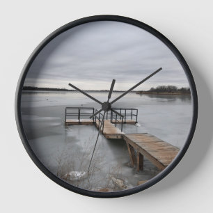 Reloj de gancho congelado