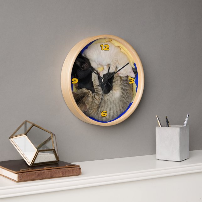 Reloj de gatitos (Oficina)