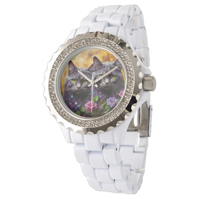 Reloj de gato para el amante del gato (Angular)