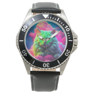 Reloj de gato para el amante del gato