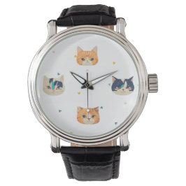 Reloj de gatos asombroso